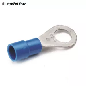 Izolované oko Cu 1,5-2,5/4 mm, modré (100 ks)