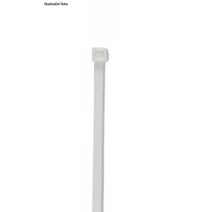 Vázací páska bílá 280 x 7,5 mm (100 ks)